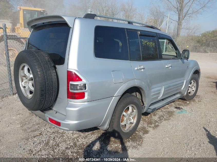 2002 Mitsubishi Montero Limited VIN: JA4MW51R12J002163 Lot: 40724341