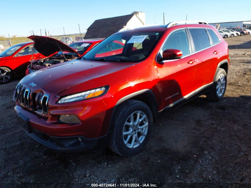 2017 Jeep Cherokee Latitude 4X4 VIN: 1C4PJMCS1HW602771 Lot: 40724641