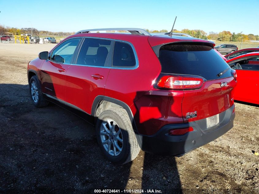 2017 Jeep Cherokee Latitude 4X4 VIN: 1C4PJMCS1HW602771 Lot: 40724641