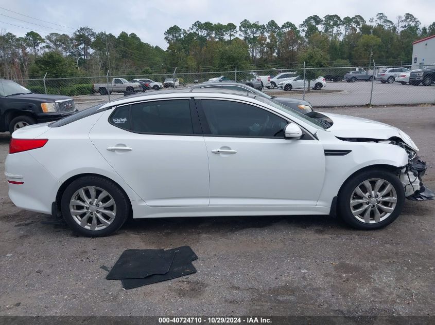 2015 Kia Optima Ex VIN: 5XXGN4A74FG480618 Lot: 40724710