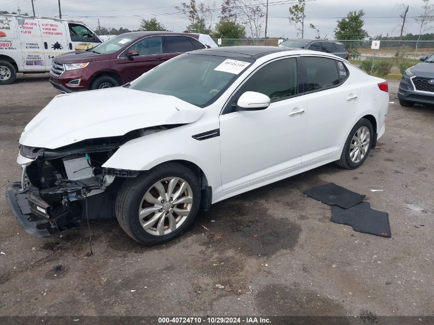 2015 Kia Optima Ex VIN: 5XXGN4A74FG480618 Lot: 40724710