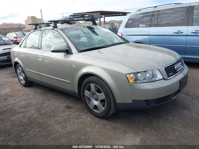 2002 Audi A4 1.8T VIN: WAULC68E22A298911 Lot: 40724900