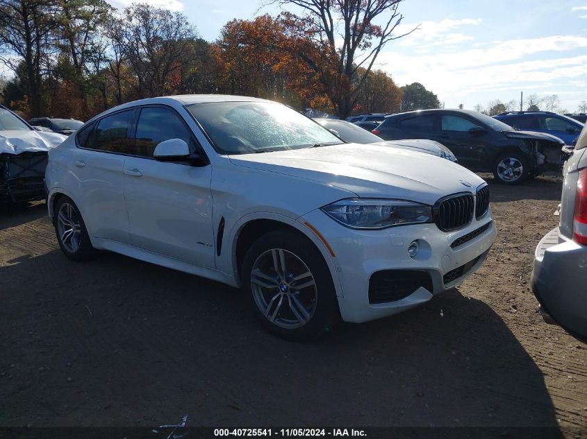 2017 BMW X6 xDrive35I VIN: 5UXKU2C30H0X47106 Lot: 40725541