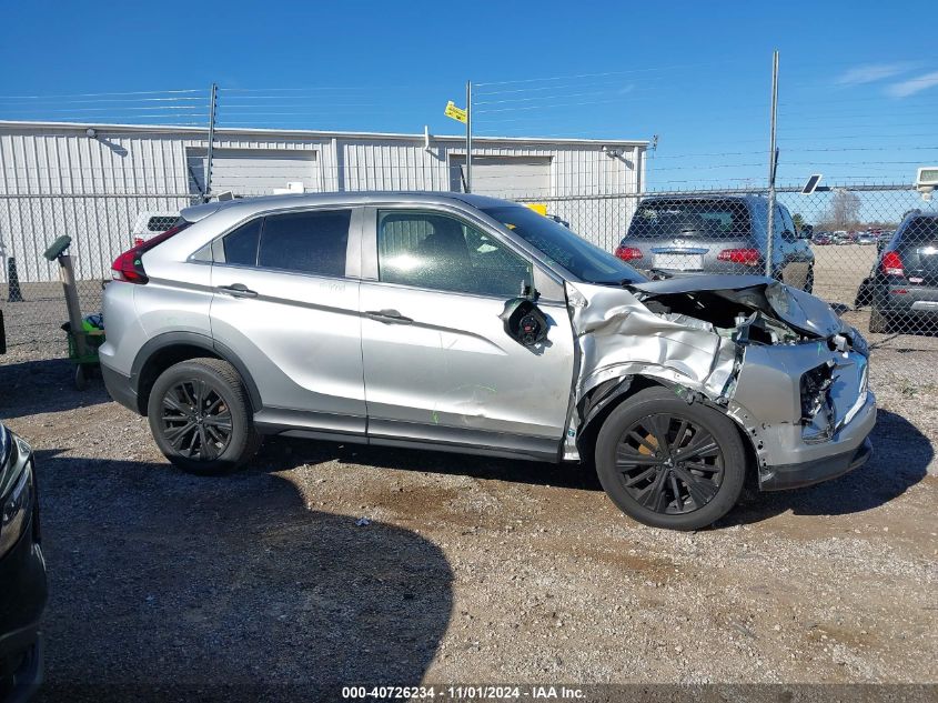 2022 Mitsubishi Eclipse Cross Le VIN: JA4ATVAA4NZ054141 Lot: 40726234