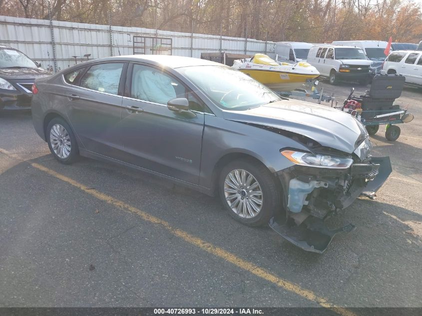 2014 Ford Fusion Hybrid Se VIN: 3FA6P0LU9ER305417 Lot: 40726993