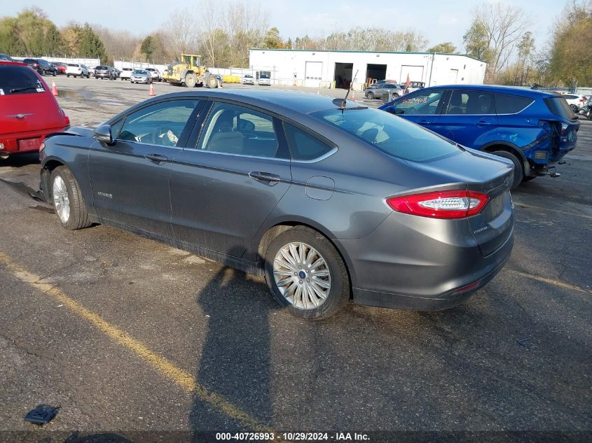 2014 Ford Fusion Hybrid Se VIN: 3FA6P0LU9ER305417 Lot: 40726993