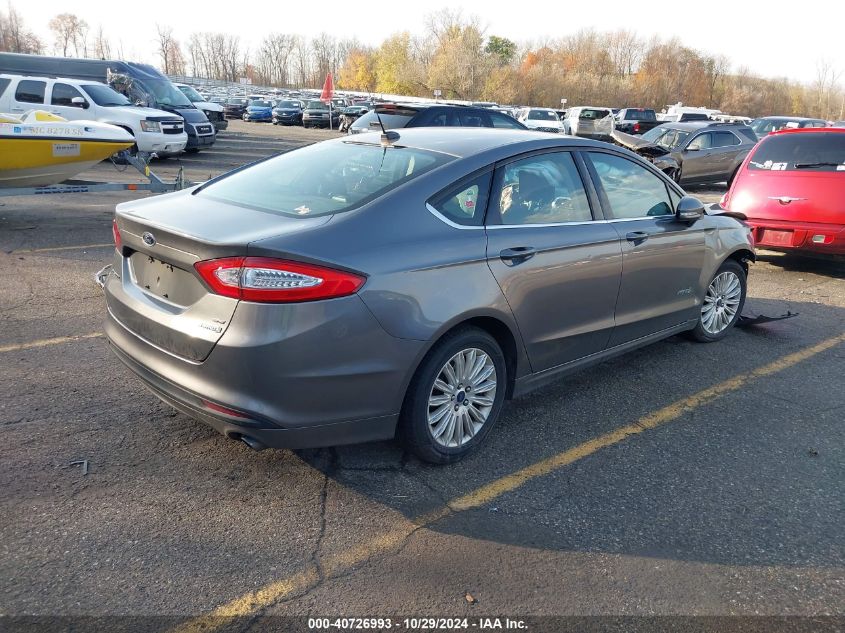 2014 Ford Fusion Hybrid Se VIN: 3FA6P0LU9ER305417 Lot: 40726993