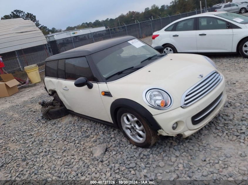 2011 Mini Cooper Clubman VIN: WMWZF3C5XBT188121 Lot: 40727326