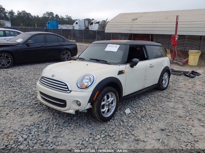 2011 Mini Cooper Clubman VIN: WMWZF3C5XBT188121 Lot: 40727326