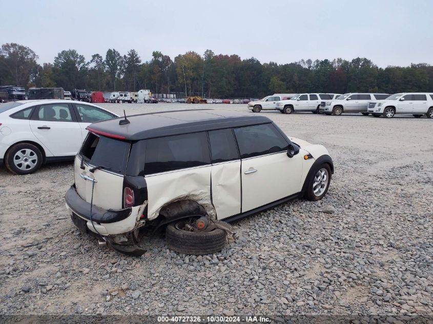 2011 Mini Cooper Clubman VIN: WMWZF3C5XBT188121 Lot: 40727326