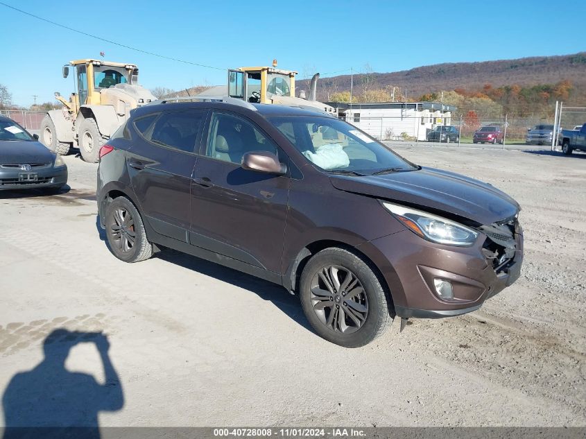 2014 Hyundai Tucson Se VIN: KM8JUCAG6EU919776 Lot: 40728008