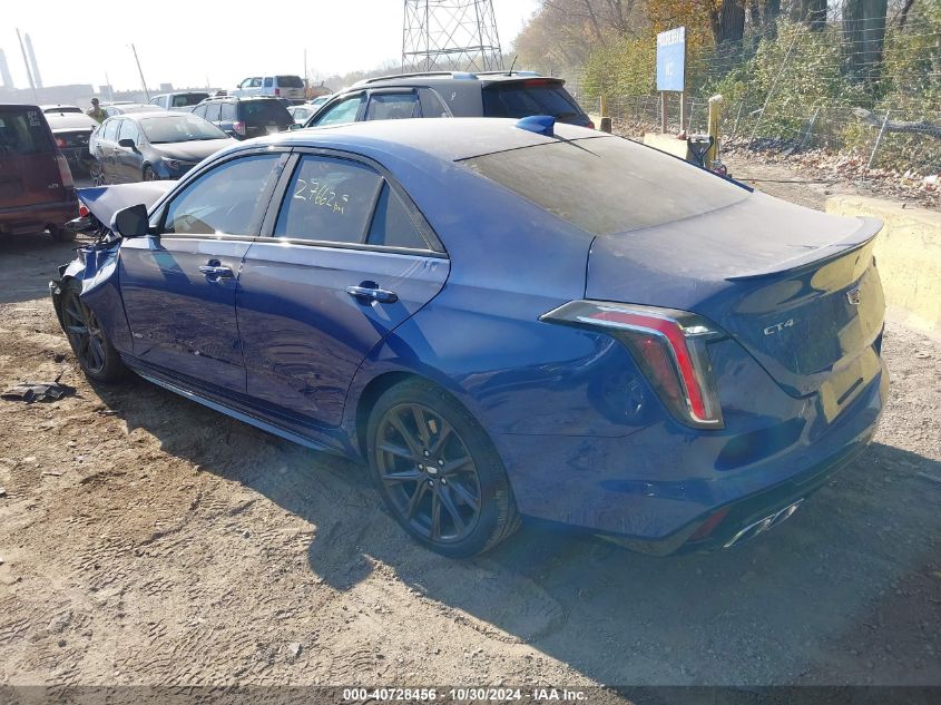 2021 Cadillac Ct4 V-Series VIN: 1G6DD5RL6M0145732 Lot: 40728456