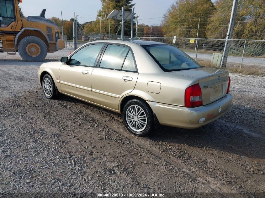 2001 Mazda Protege VIN: JM1BJ225910418634 Lot: 40728579