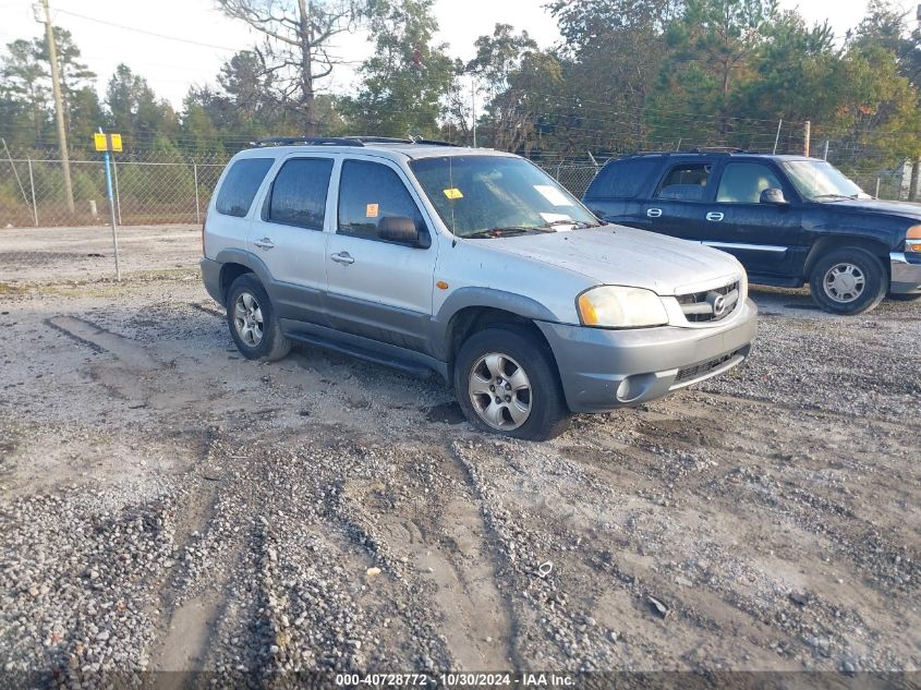 2002 Mazda Tribute Es V6/Lx V6 VIN: 4F2YU09152KM48809 Lot: 40728772