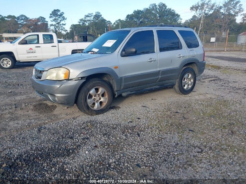 2002 Mazda Tribute Es V6/Lx V6 VIN: 4F2YU09152KM48809 Lot: 40728772