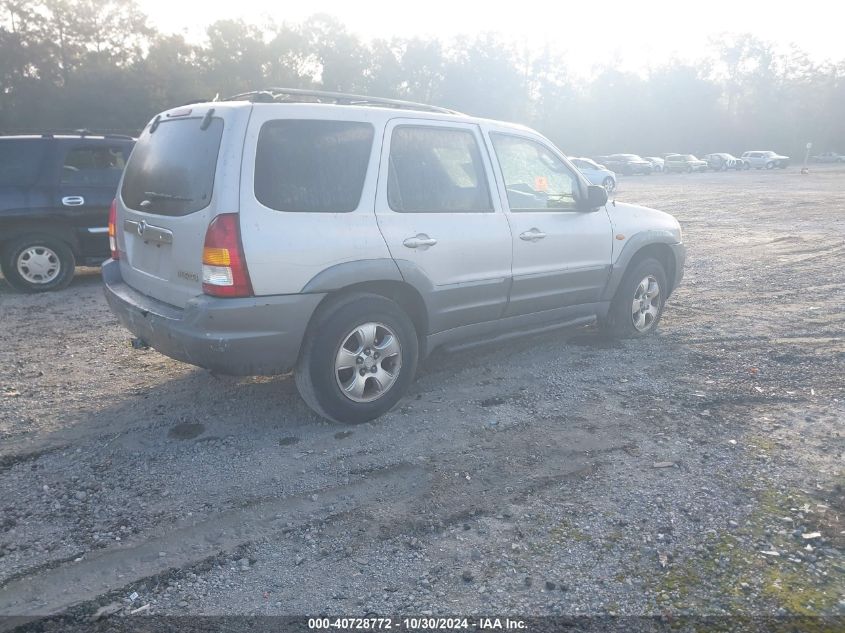 2002 Mazda Tribute Es V6/Lx V6 VIN: 4F2YU09152KM48809 Lot: 40728772