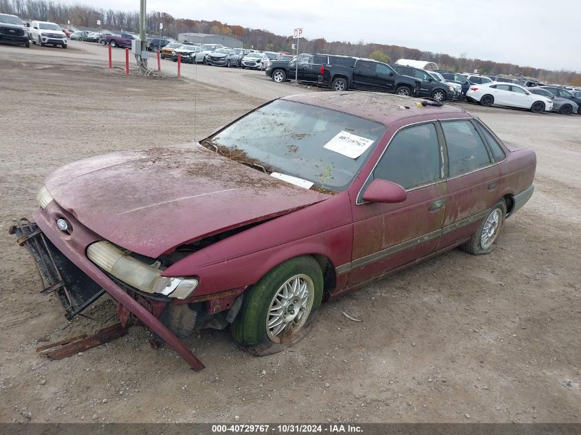 1992 Ford Taurus Gl VIN: 1FACP52U2NA150558 Lot: 40729767