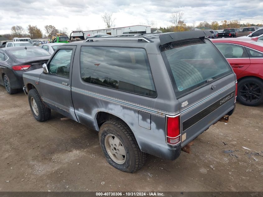 1986 Chevrolet Blazer S10 VIN: 1G8CT18R5G0124041 Lot: 40730306