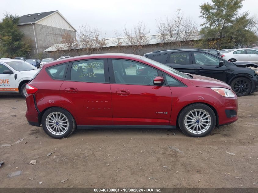 2013 Ford C-Max Hybrid Se VIN: 1FADP5AU6DL544704 Lot: 40730881