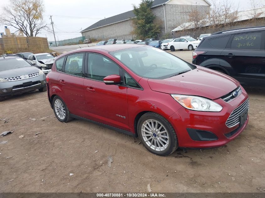 2013 Ford C-Max Hybrid Se VIN: 1FADP5AU6DL544704 Lot: 40730881