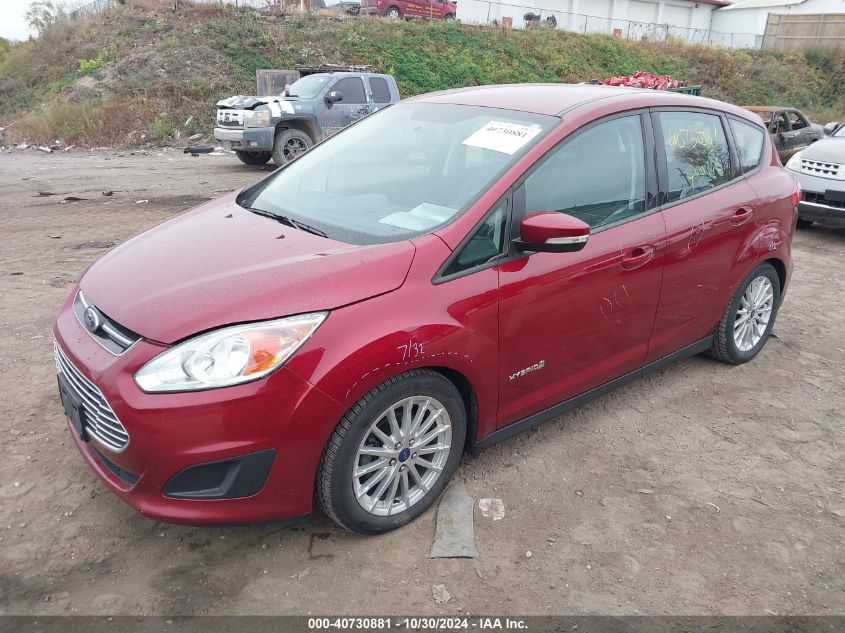 2013 Ford C-Max Hybrid Se VIN: 1FADP5AU6DL544704 Lot: 40730881