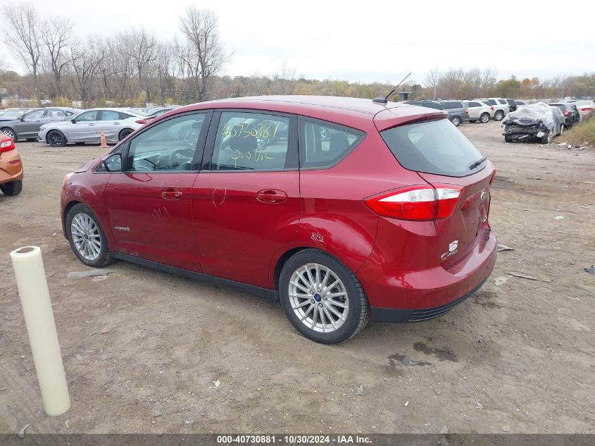 2013 Ford C-Max Hybrid Se VIN: 1FADP5AU6DL544704 Lot: 40730881