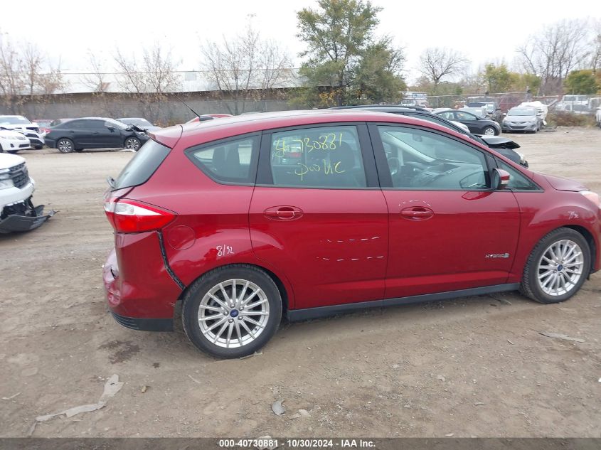 2013 Ford C-Max Hybrid Se VIN: 1FADP5AU6DL544704 Lot: 40730881