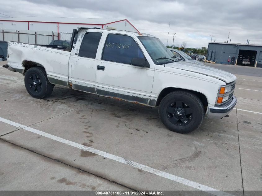 1997 GMC Sierra 1500 Sl Wideside VIN: 2GTEC19R0V1509327 Lot: 40731105