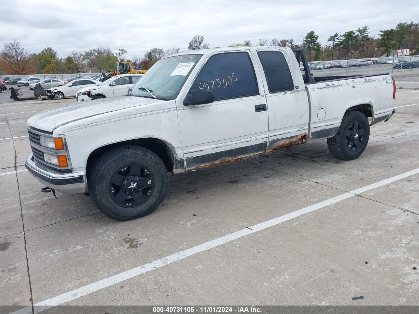 1997 GMC Sierra 1500 Sl Wideside VIN: 2GTEC19R0V1509327 Lot: 40731105