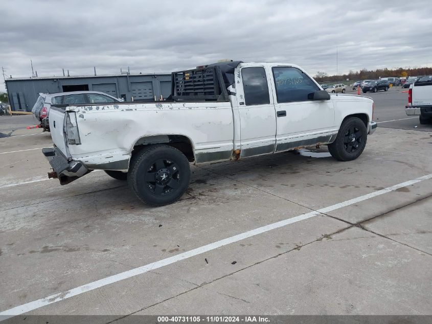 1997 GMC Sierra 1500 Sl Wideside VIN: 2GTEC19R0V1509327 Lot: 40731105