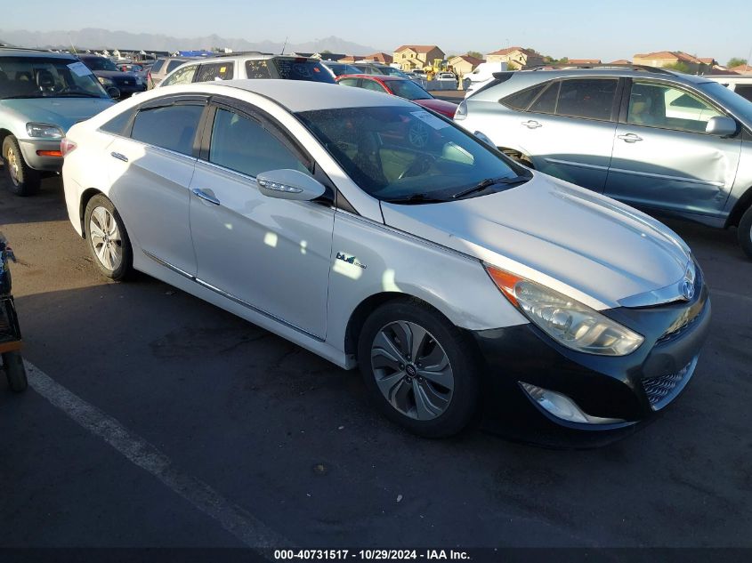 2013 Hyundai Sonata Hybrid Limited VIN: KMHEC4A49DA084658 Lot: 40731517