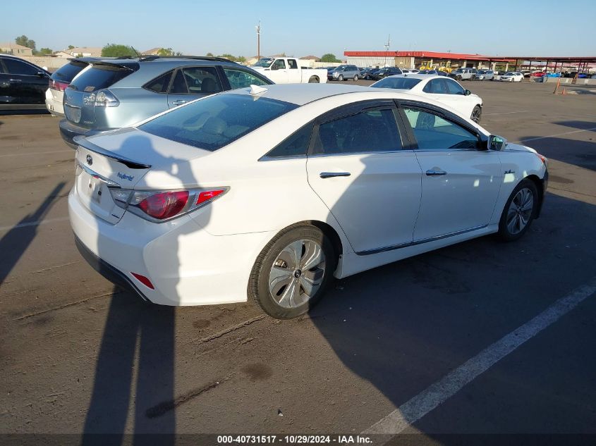 2013 Hyundai Sonata Hybrid Limited VIN: KMHEC4A49DA084658 Lot: 40731517