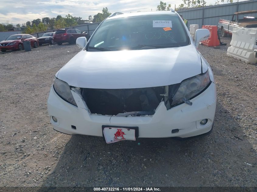 2010 Lexus Rx 350 VIN: 2T2BK1BA4AC035481 Lot: 40732216