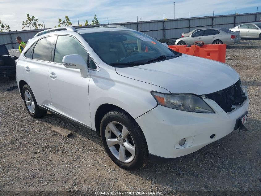 2010 Lexus Rx 350 VIN: 2T2BK1BA4AC035481 Lot: 40732216