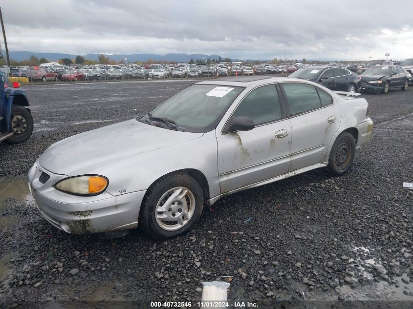 2005 Pontiac Grand Am Se VIN: 1G2NE52E45M179418 Lot: 40732546