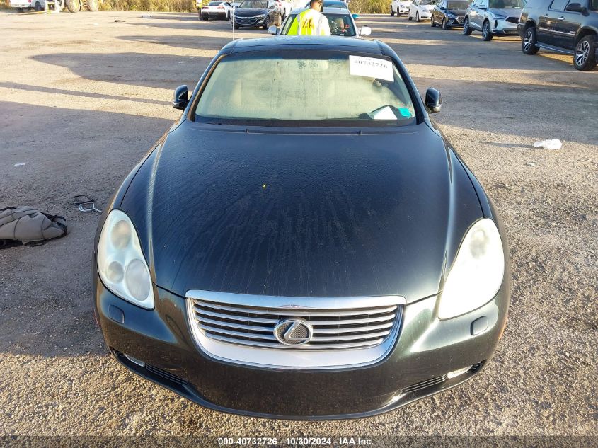 2003 Lexus Sc 430 VIN: JTHFN48Y930048533 Lot: 40732726