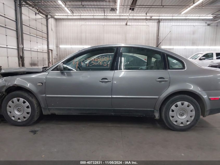 2003 Volkswagen Passat Gl VIN: WVWMD63B83P292031 Lot: 40732831