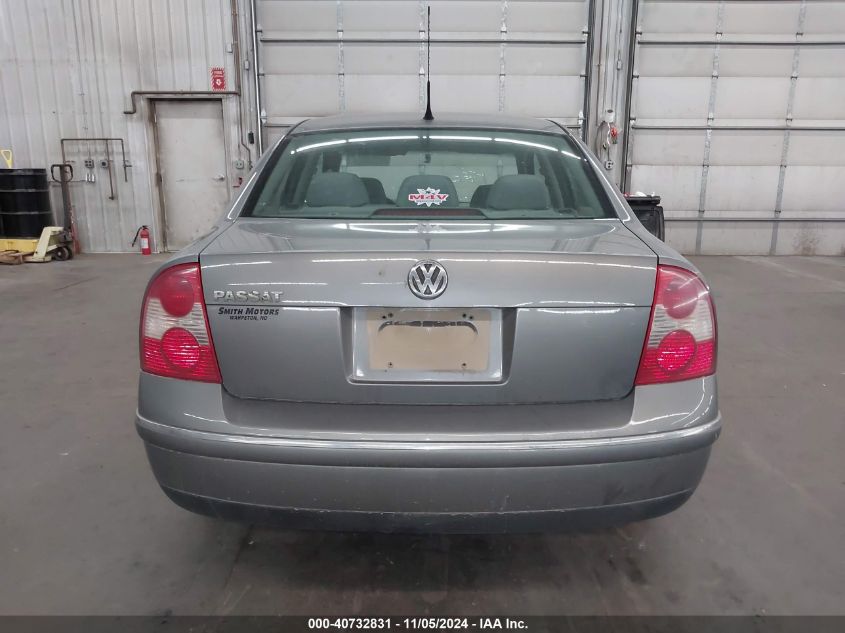 2003 Volkswagen Passat Gl VIN: WVWMD63B83P292031 Lot: 40732831