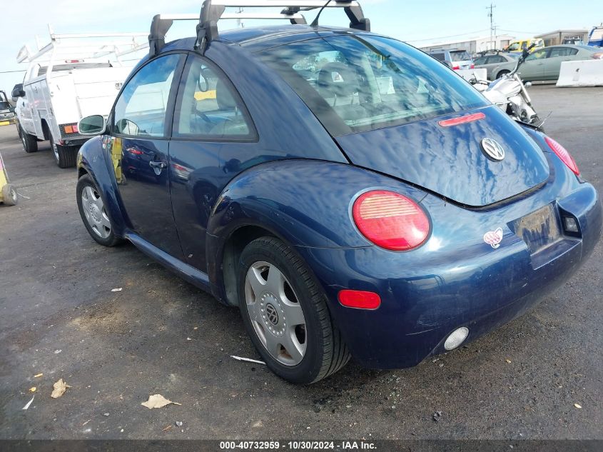 2001 Volkswagen New Beetle Glx VIN: 3VWDD21C91M421687 Lot: 40732959