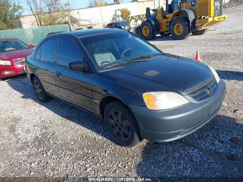 2003 Honda Civic Ex VIN: 1HGES26743L010759 Lot: 40733000