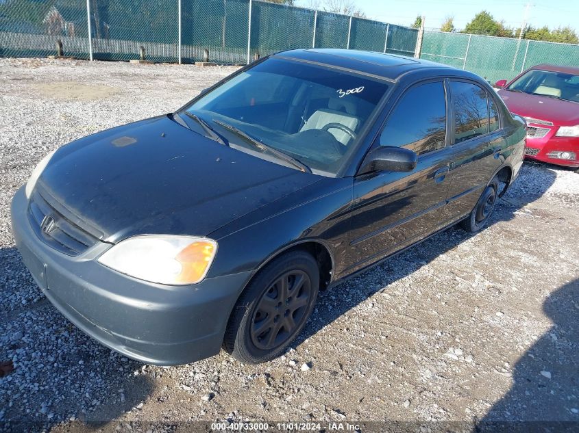 2003 Honda Civic Ex VIN: 1HGES26743L010759 Lot: 40733000