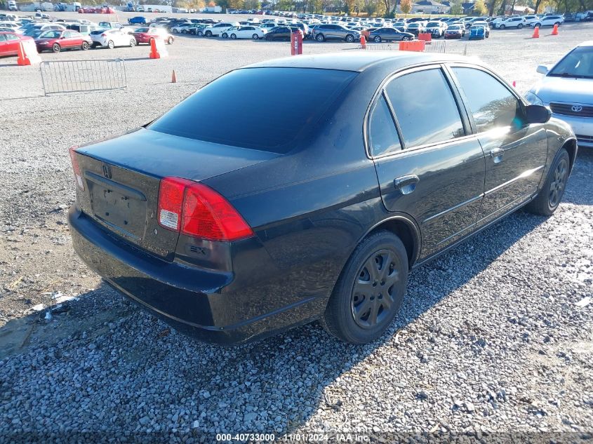 2003 Honda Civic Ex VIN: 1HGES26743L010759 Lot: 40733000