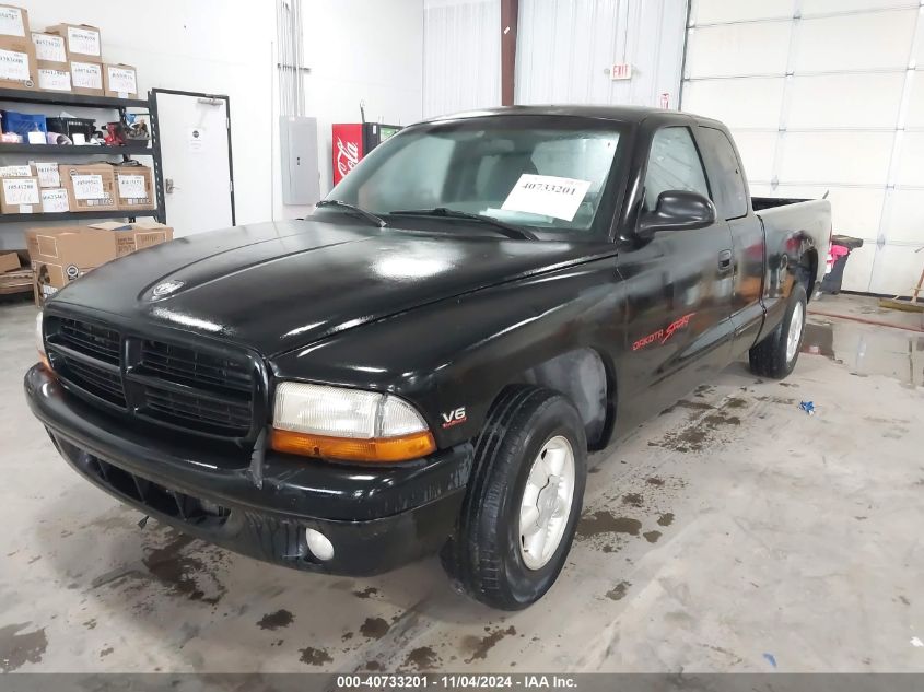 1998 Dodge Dakota Slt/Sport VIN: 1B7GL22X5WS706633 Lot: 40733201