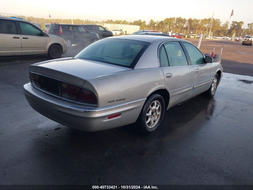 2000 Buick Park Avenue VIN: 1G4CW54K1Y4282959 Lot: 40733421