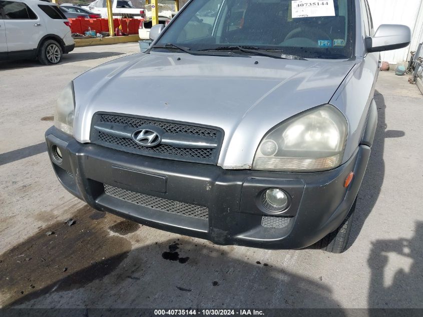 2005 Hyundai Tucson Gls/Lx VIN: KM8JN72D25U220556 Lot: 40735144