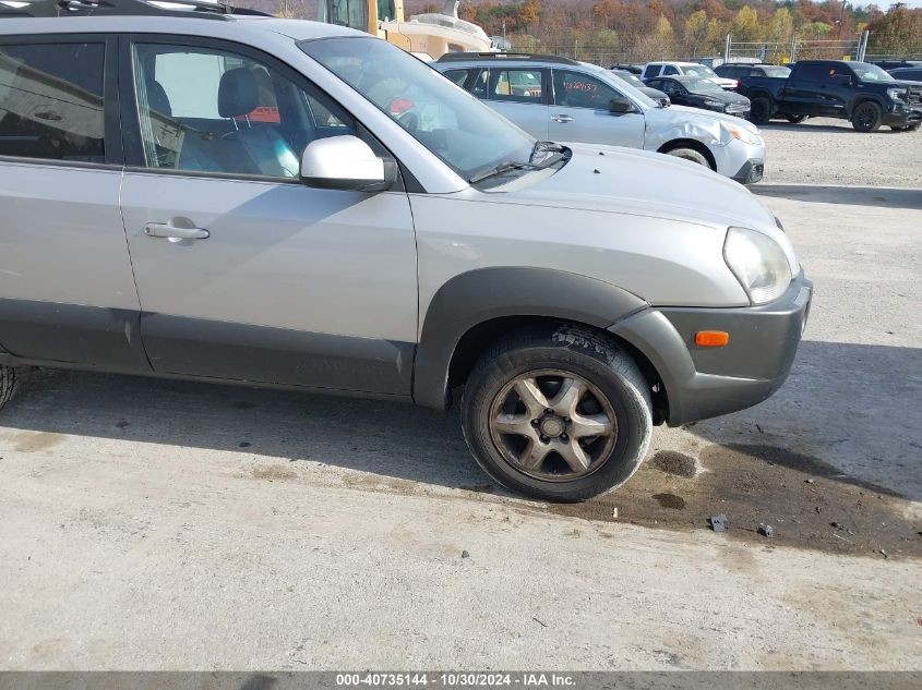 2005 Hyundai Tucson Gls/Lx VIN: KM8JN72D25U220556 Lot: 40735144