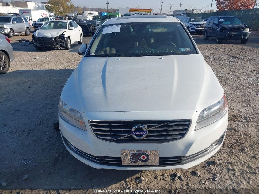 2016 Volvo S80 T5 Drive-E VIN: YV140MAK0G1198103 Lot: 40735218