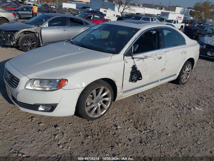 2016 Volvo S80 T5 Drive-E VIN: YV140MAK0G1198103 Lot: 40735218