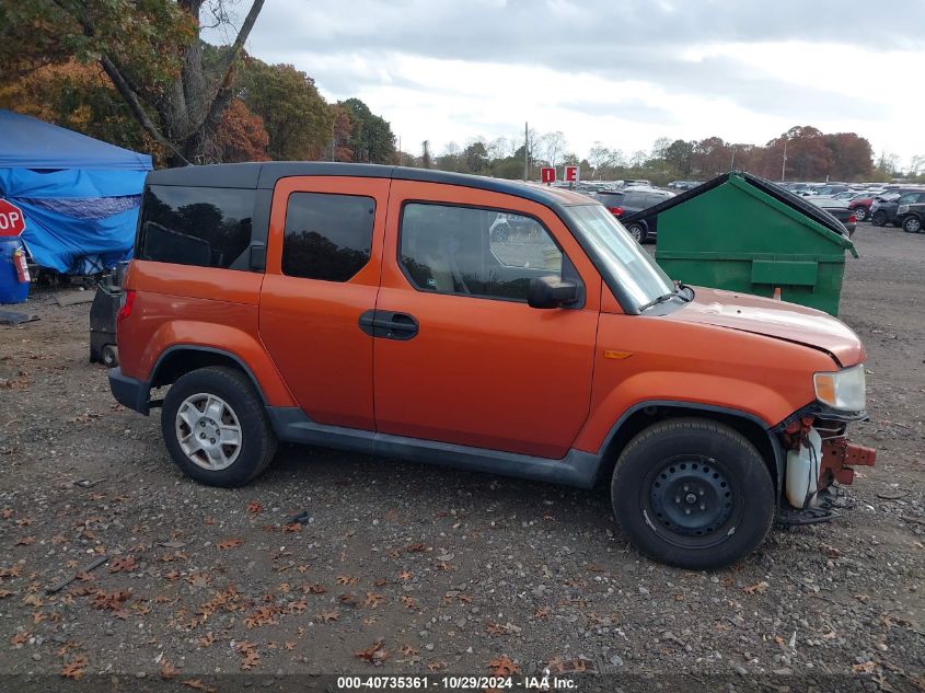 2010 Honda Element Lx VIN: 5J6YH2H39AL007108 Lot: 40735361