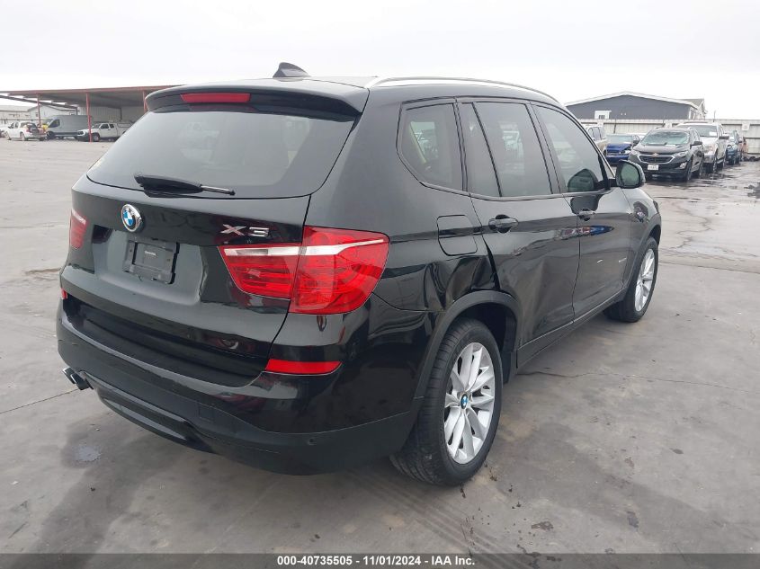 2016 BMW X3 Sdrive28I VIN: 5UXWZ7C59G0R32528 Lot: 40735505